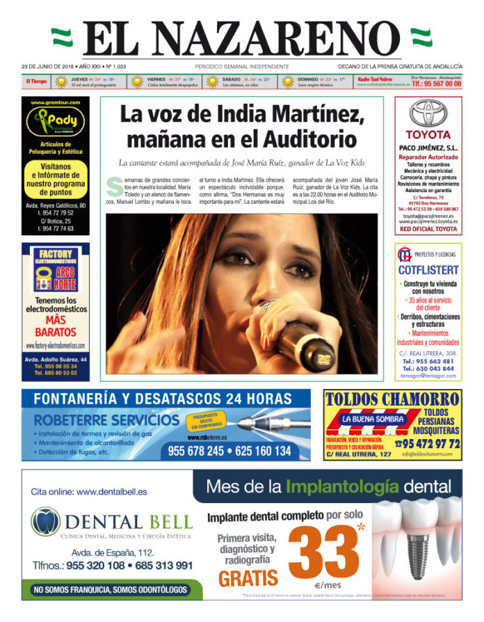 Periódico El Nazareno de Dos Hermanas nº 1033