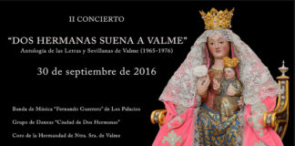 El viernes por la noche, Dos Hermanas sonará a Valme cartel-hermandad-de-valme