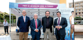 La exposición ‘Psoriasis, lo que la piel esconde’ en El Arenal psoriasis