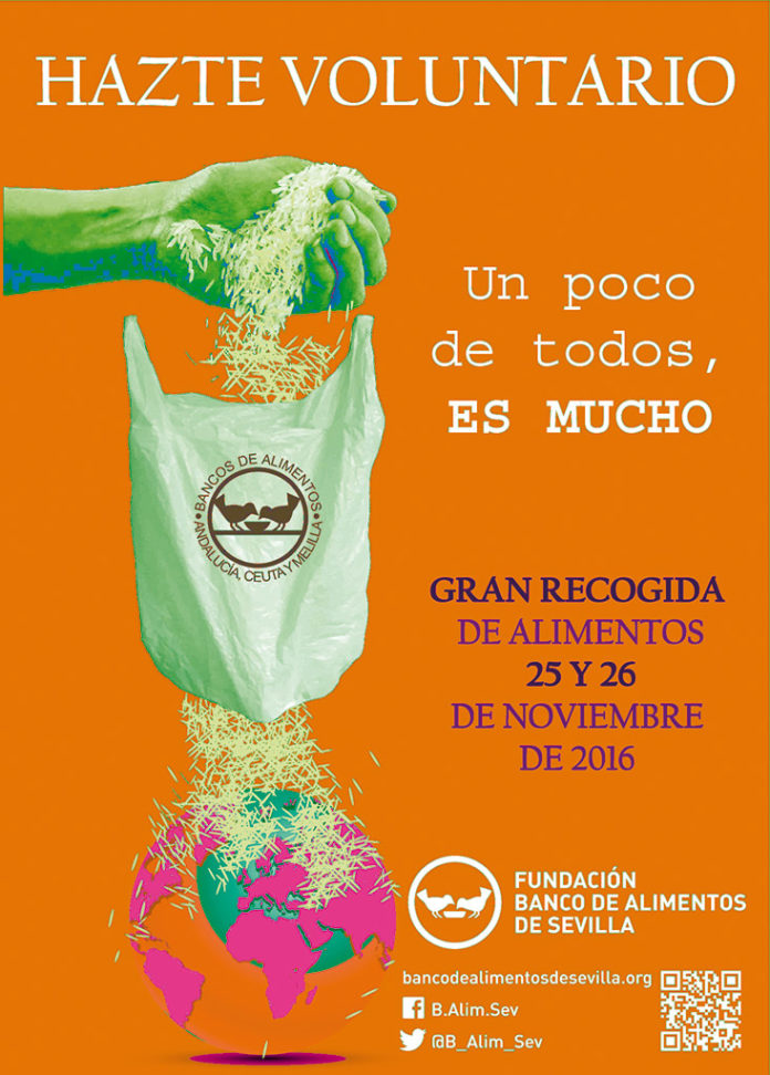 cartel-voluntarios-gran-recogida-alimentos voluntarios