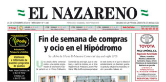 Periódico El Nazareno nº 1049 de 24 de noviembre de 2016 Periódico El Nazareno nº 1049 de 24 de noviembre de 2016