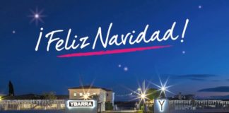 La pequeña Lucía enciende la Navidad en la fábrica de Ybarra