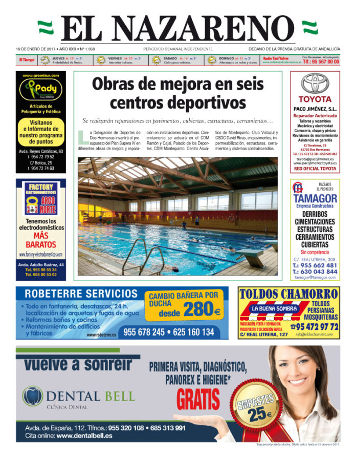 Periódico El Nazareno nº 1056 de 19 de enero de 2017