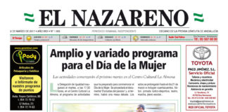Periódico El Nazareno nº 1062 de 2 de marzo de 2017 Periódico El Nazareno nº 1062 de 2 de marzo de 2017