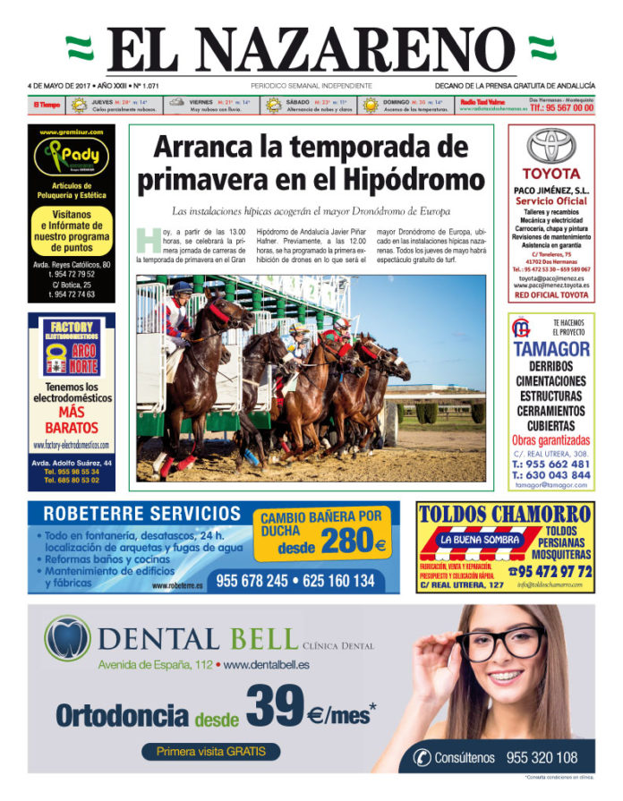 Periódico El Nazareno nº 1071 de 4 de mayo de 2017