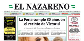 Periódico El Nazareno nº 1073 de 17 de mayo de 2017 Periódico El Nazareno nº 1073 de 17 de mayo de 2017
