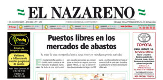 Periódico El Nazareno nº 1075 de 1 de junio de 2017 Periódico El Nazareno nº 1075 de 1 de junio de 2017