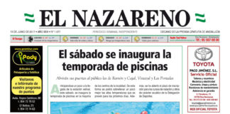 Periódico El Nazareno nº 1077 de 15 de junio de 2017 Periódico El Nazareno nº 1077 de 15 de junio de 2017