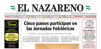 Periódico El Nazareno nº 1080 de 6 de julio de 2017 Periódico El Nazareno nº 1080 de 6 de julio de 2017