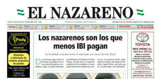 Periódico El Nazareno nº 1081 de 13 de julio de 2017 Periódico El Nazareno nº 1081 de 13 de julio de 2017