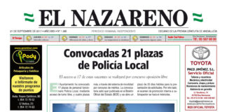 Periódico El Nazareno nº 1085 de 21 de septiembre de 2017 Periódico El Nazareno nº 1085 de 21 de septiembre de 2017