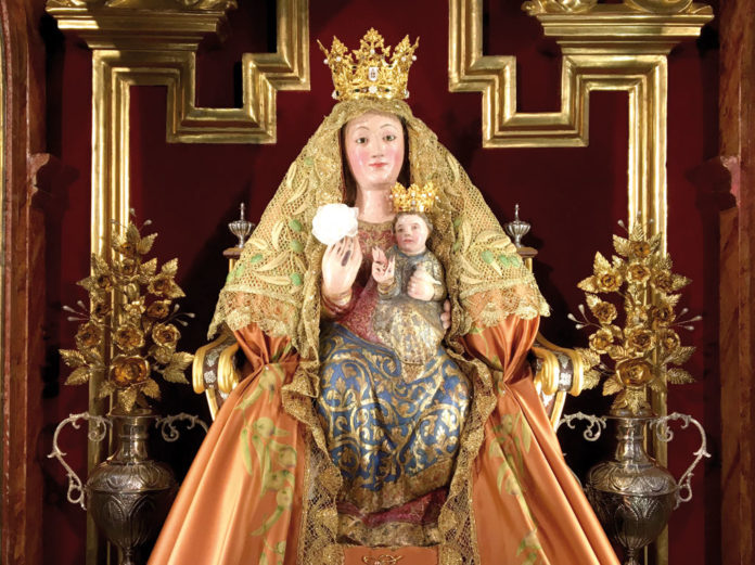 virgen-valme-flores-talco Collantes