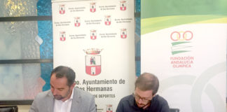 La Fundación Andalucía Olímpica y el Ayuntamiento firman un convenio Fundación Andalucía Olímpica
