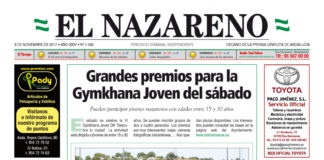 Periódico El Nazareno nº 1092 de 9 de noviembre de 2017 Periódico El Nazareno nº 1092 de 9 de noviembre de 2017