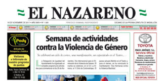 Periódico El Nazareno nº 1093 de 16 de noviembre de 2017 Periódico El Nazareno nº 1093 de 16 de noviembre de 2017