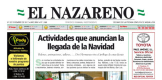 Periódico El Nazareno nº 1098 de 21 de diciembre de 2017 Periódico El Nazareno nº 1098 de 21 de diciembre de 2018