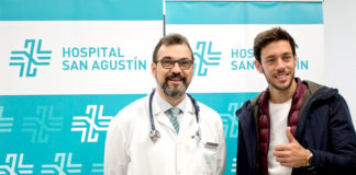 El diestro Antonio Nazaré se realiza un chequeo médico en Hospital San Agustín Antonio Nazaré