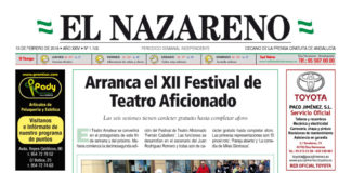 Periódico El Nazareno nº 1.105 de 15 de febrero de 2018 Periódico El Nazareno nº 1.105 de 15 de febrero de 2018