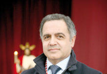 Juan José Carrasco Mateos, hermano mayor de la Borriquita Juan José Carrasco Mateos