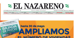 Periódico El Nazareno nº 1.109 de 15 de marzo de 2018 Periódico El Nazareno nº 1.109