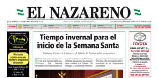 Periódico El Nazareno nº 1.110 de 22 de marzo de 2018 Periódico El Nazareno nº 1.110