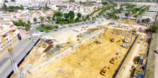 Las obras del Tanque de Tormentas llegan a su ecuador Tanque de Tormentas