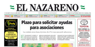 Periódico El Nazareno nº 1.118 de 17 de mayo de 2018 Periódico El Nazareno nº 1.118