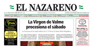 Periódico El Nazareno nº 1.123 de 21 de junio de 2018 Periódico El Nazareno nº 1.123