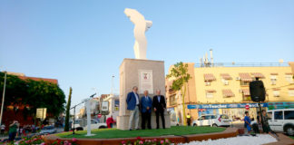 Escultura homenaje para el Doctor Ángel Bernardos y los donantes de órganos Ángel Bernardos