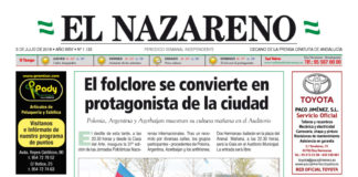 Periódico El Nazareno nº 1.125 de 5 de julio de 2018 Periódico El Nazareno nº 1.125