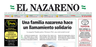 Periódico El Nazareno nº 1.126 de 12 de julio de 2018 Periódico El Nazareno nº 1.126