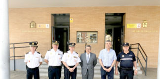El Subdelegado del Gobierno en Sevilla visita la Comisaría de Dos Hermanas Subdelegado del Gobierno