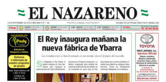 Periódico El Nazareno nº 1.129 de 13 de septiembre de 2018 Periódico El Nazareno nº 1.129