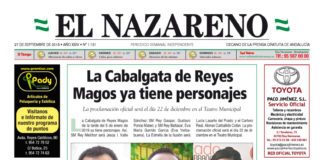 Periódico El Nazareno nº 1.131 de 27 de septiembre de 2018 Periódico El Nazareno nº 1.131