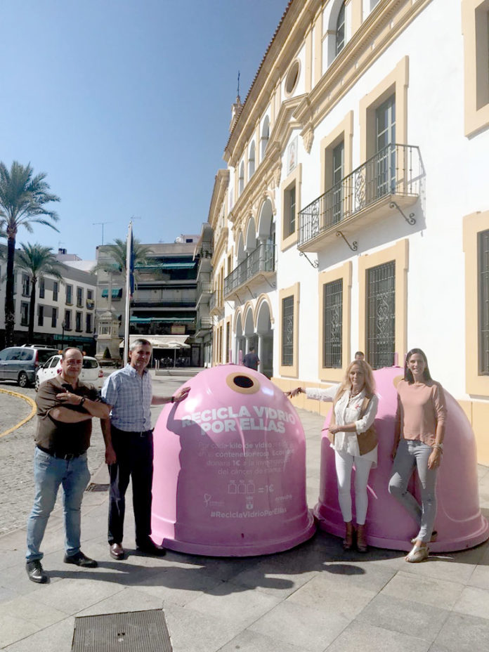 ‘Recicle vidrio por ellas’