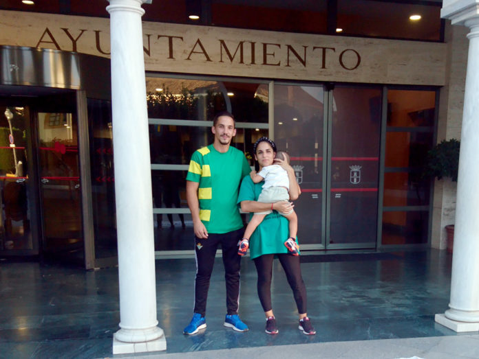 joven pareja
