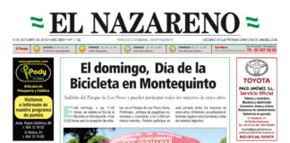 Periódico El Nazareno nº 1.132 de 4 de octubre de 2018 Periódico El Nazareno nº 1.132
