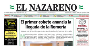 Periódico El Nazareno nº 1.133 de 11 de octubre de 2018 Periódico El Nazareno nº 1.133