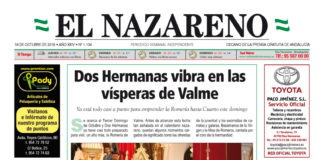 Periódico El Nazareno nº 1.134 de 18 de octubre de 2018 Periódico El Nazareno nº 1.134
