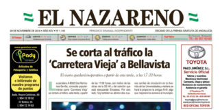 Periódico El Nazareno nº 1140 de 29 de noviembre de 2018 Periódico El Nazareno nº 1140