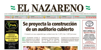 Periódico El Nazareno nº 1143 de 20 de diciembre de 2018 Periódico El Nazareno nº 1143