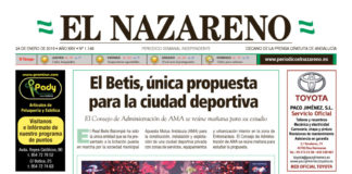 Periódico El Nazareno nº 1146 de 24 de enero de 2019 Periódico El Nazareno nº 1146