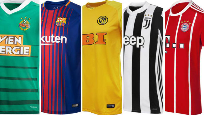 camisetas Camisetas de Fútbol