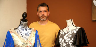 Javier del Álamo, una promesa del diseño flamenco local Javier del Álamo