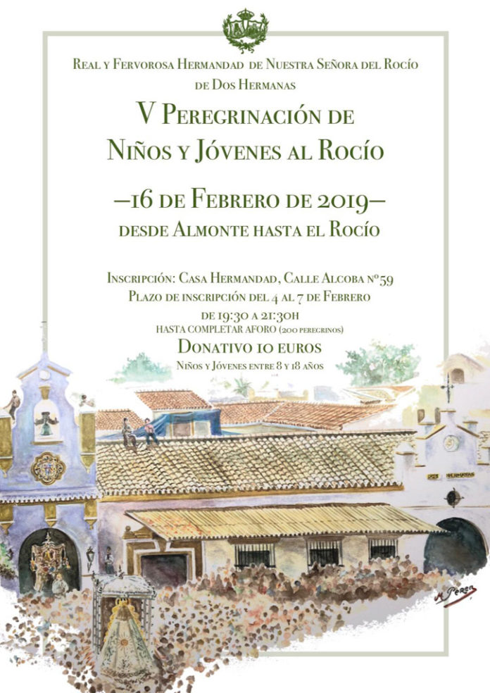 peregrinacionrocioinfantil V Peregrinación de niños y jóvenes