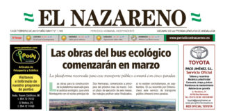 Periódico El Nazareno nº 1149 de 14 de febrero de 2019 Periódico El Nazareno nº 1149