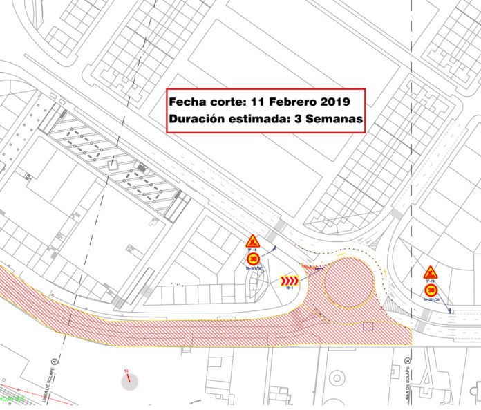 reordenacion-trafico-colector reordenación del tráfico