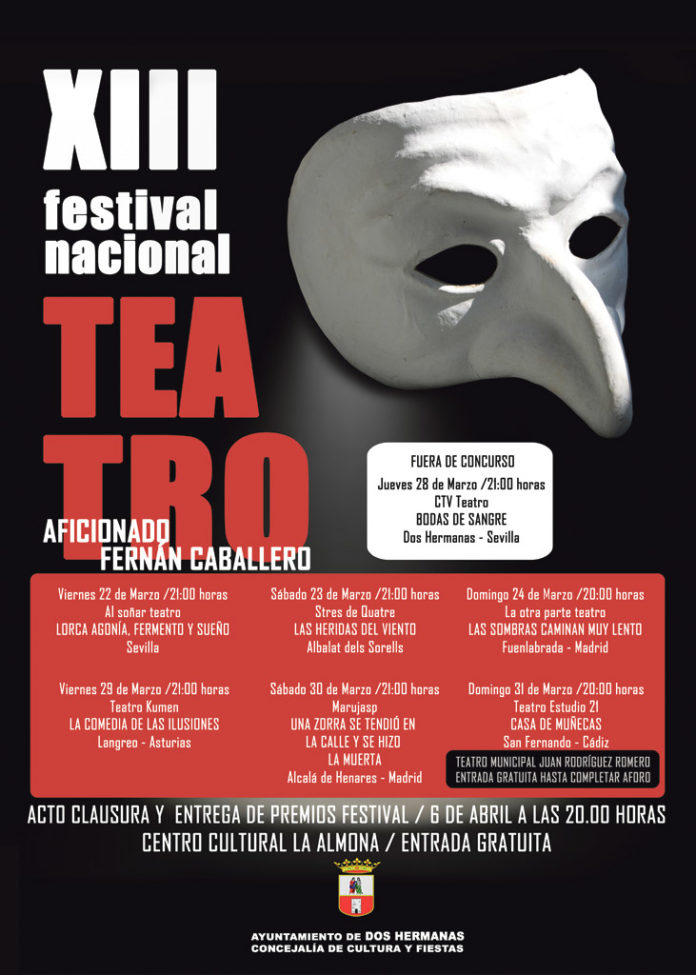 XIII Festival de Teatro Aficionado Fernán Caballero