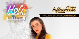 La influencer @lolalolita estará en Holi Colours Dos Hermanas @lolalolita