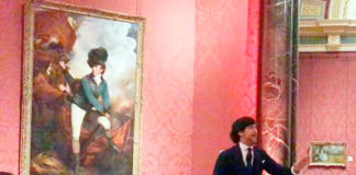 Manuel Lombo puso la nota flamenca en la National Gallery